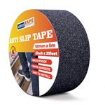 ADHES Anti Slip Tape Non Slip Tape Non-Kid Treads Safety Tape 2inch x 20feet High Traction Strong Adhesive Waterproof Indoor Outdoor Steps Anti Slip