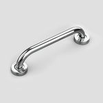 Plantex 14 Inch Grab Bar for Toilet/Bathroom Handle for Senior Citizen/Heavy-Duty Stainless Steel Support Bar/Bathroom Accessories (Chrome)