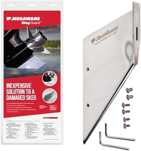 Megaware Keelguard SkegGuard 27151 Skeg Protector - Protects Against Ramp Dragging - Fits Yamaha 150-175HP 2 & 4 Stroke 1984-Present, 200HP 4 St. Inline 4 2012-Present, 350 4 St. 2007-2019