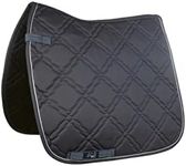 HKM 4057052151972 Saddle Cloth -Bologna-9300 Dark Grey Pony Much