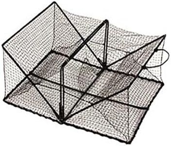 Promar Collapsible Crawfish/Crab Trap 24"x18"x8" - American Maple Inc TR-101, Fishing Accessories