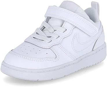 Nike Court Borough Low 2 (Infant/Toddler) White/White/White