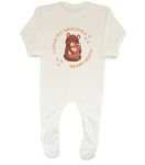 Shopagift I Love My Grandma Beary Much Baby Sleepsuit Romper White