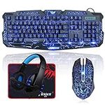BlueFinger Backlit Gaming Keyboard 