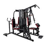 PowerMax Fitness MC-250 Commercial Five Station Multi Gym for Total Body Training Multiple Workouts