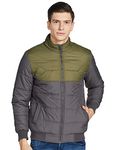 Amazon Brand - Symbol Men's Quilted Jacket (AW21-SY-QCB-155_Olive_M)