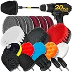 Holikme 20Pack Drill Brush Attachme