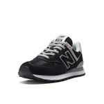 new balance Womens 574 Black (001) Running Shoe - 10 UK (WL574EVB)