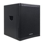 Sound Town Oberon Series 15" 1400W Powered PA/DJ Subwoofer with Class-D Amplifier, LPF and Selectable DSP Output Modes, 4" Voice Coil, 100 oz Magnet, Plywood, Black (OBERON-15SPW)