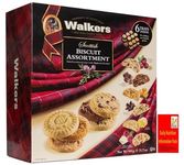 Walkers Shortbread Scottish Biscuit Assortment, 900g Box, Varities Biscuits with zamfoods nurtirion pack | 54 Cookies, 6 Varieties & Handy Packs | Christmas, Fathers & Mothers day gift (1, 900g)