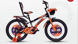 Hero Boomer 14t Bicycles for Kids of Age 3 to 5 yrs (Orange)