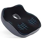 maimaizone Seat Cushion for Office Chair - Office Chair Cushion Improves Posture -Memory Foam Seat Cushion for Back Sciatica&Tailbone Pain Relief-Coccyx Seat Cushion for Desk Chair,Car Seat,Wheelchair