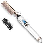 Electric Hot Comb, Straightening Comb for Wigs, Hot Comb Hair Straightener for American African Hair