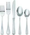 Oneida H081020AL20 Hollis 20 Piece Everyday Flatware, Service for 4 18/0 Stainless Steel, Silverware Set