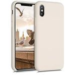 kwmobile Case Compatible with Apple iPhone Xs Case - TPU Silicone Phone Cover with Soft Finish - Sugar Frosting