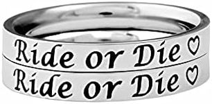 Ride or Die - Stainless Steel Band 