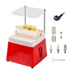 ECOMISTIQ® Stained Glass Grinder Grinding Machine for Processing Arts Home Studio Red| Grinding| Art & Mosaic Supplies | Mosaics |Crafts