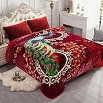 JYK Plush Fleece Blanket Queen Size