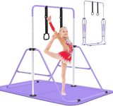 EVERYMILE Gymnastics Bars With Mat,