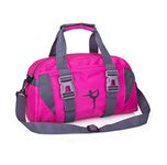 Dance Duffle Bag for Girls Sport Gym Bags for Women Tap Dancing Bag (Rose, Medium)