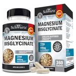 Magnesium Glycinate | Calm Magnesium for Sleep & Relaxation | Muscle, Bone & Joint Support | Maximum Absorption & Bioavailability | Magnesium Bisglycinate Supplement 400mg | 360ct, Four-Month Supply