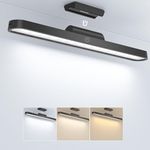 Under Cabinet Kitchen Lights, 6000K Dimmable Wireless Under Cupboard Kitchen Lights, USB-C 2500mAh Rechargeable Battery Operated LED Lights Indoor for Kitchen, Cupboard, Wardrobe, Stair and Mirror