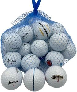 Golf Ball Planet Z Star XV Used Golf Balls for Srixon 4A/Near Mint (24 Pack, White)