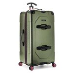 Traveler's Choice Maxporter Ii 30" Hardside Spinner Trunk Luggage, Dark Green, 30" Trunk Luggage, Maxporter Ii 30" Hardside Spinner Trunk Luggage