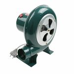 Topchances 220V Barbecue Combustion Blower Home BBQ Stove Fire Electric Fan 30/40/60/80W (60, watts)