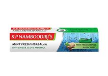 K P Namboodiri's Herbal Gel Toothpaste 150g (PACK OF 2)