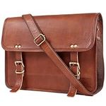 Genuine Leather Messenger Bag for M