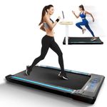 Walking & Jogging Pad, 2-in-1 Under Desk Treadmill, 8 Km/h Max Speed, 560W Motor & Dual LED Display