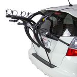Saris Bones EX 2-Bike Trunk Rack Bicycle Carrier, Durable, Rust-Free, Anti-Sway Straps, Made in USA, Arc-Based Design, 100% Recyclable Materials