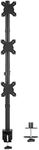 VIVO Triple LCD Monitor Desk Stand, Desktop Mount, Stacked Vertical 3 Screens up to 27 inches STAND-V003V