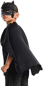 Rubie's Kid's Batman: Cape & Mask Set, Black, 6+ Years