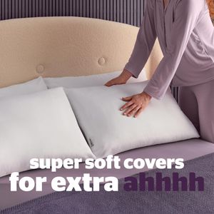 Silentnight Deep Sleep Pillows 2-Pack – Soft Support Bedding