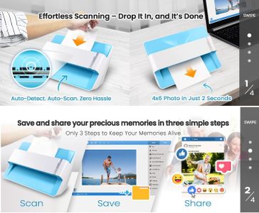 Plustek Ephoto Z300 Photo Scanner – Fast High-Resolution Scanning