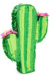 Juvale Cactus Pinata for Kids Birthday, Baby Shower, Cinco de Mayo, Mexican Fiesta Party Decorations (Small, 16.5 x 11.5 x 3 In)