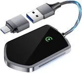 symtype Wireless Carplay Adapter for iPhone: Stable Fast Connection for Apple Carplay Wireless Adapter Wireless Apple Carplay Adapter Apple Car Play Wireless Adapter | Fits Cars from 2015, iOS 10+