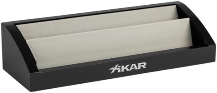 XIKAR Cutter and Lighter Merchandising Tray, Hold 12, Black