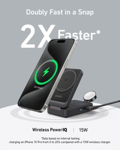 Anker MagGo 3-in-1 Wireless Charger – Fast Charging Station