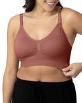 Kindred Bravely Simply Sublime Seamless Nursing Bra for Breastfeeding | Wireless Maternity Bra (Redwood, 1X)