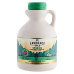 St Lawrence Gold Organic Maple Syrup 500ml - Canadian Amber Maple Syrup 660g - Sugar Syrup Alternative for Cocktails and Coffees - Ideal for Pancakes, Waffles and as a BBQ Glaze - Gluten Free, Vegan