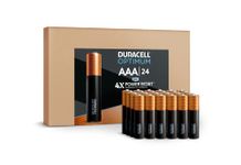 Duracell Optimum AAA Batteries, 24 Count Pack Triple A Battery with Power Boost Ingredients, Long-Lasting Power Alkaline AAA Battery for Household (Ecommerce Packaging)