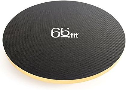 66fit Wooden Balance Board - PVC Surface - 40cm