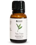 Sage Apothecary 100% Pure & Natural Tea Tree Essential Oil for Helps to Hair Growth, Skin care, Face, Acne care, Aroma Oil for Diffuser, Home Fragrance - 15 ml