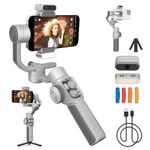 ZHIYUN CINEPEER Smooth 5E Combo 3-Axis 300g Payload Gimbal Stabilizer for iPhone, Android, Gesture Control, Built-in Fill Light, Tripod, Portable Phone Stabilizer for Video Recording, Tiktok, Travel