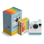 Polaroid - Instant Camera - NOW Gen3 - Artic Blue + Color Film Bundle (16 photos)
