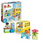 LEGO DUPLO The Bus Ride Set, Learning Toy To Help Build Social and Fine Motor Skills, with Vehicle and Figures, Preschool Educational Gift for 2+ Years Old, Toddlers, Boys and Girls 10988