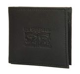 Levi's Men's Vintage Two Horse Vertical Wallet, Black, 10x2x11 centimeters (W x H x L)